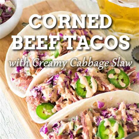 corned-beef-tacos-with-creamy-cabbage-slaw-chili image