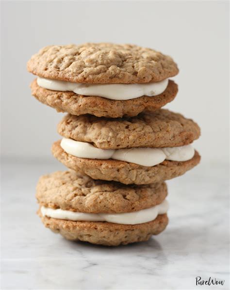 oatmeal-cookie-cream-pies-recipe-purewow image