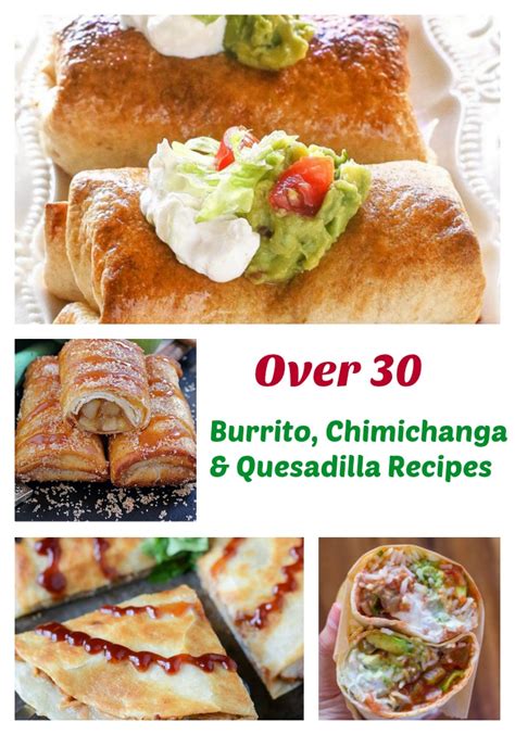 over-30-burrito-chimichanga-and-quesadilla-mexican image