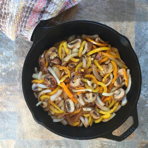 skillet-pepper-mushroom-onion-stir-fry-flipped-out-food image