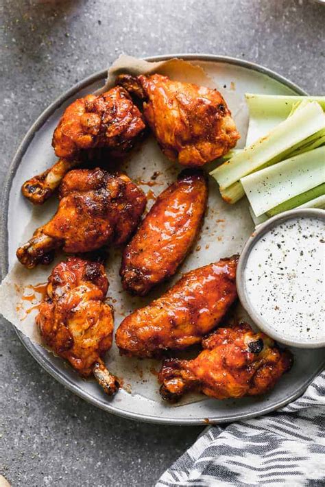 crispy-baked-chicken-wings-tastes image