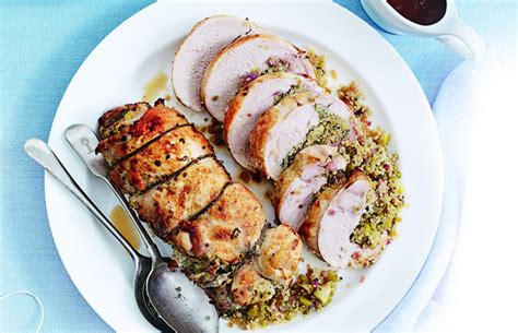 roasted-turkey-with-quinoa-and-celery-stuffing image