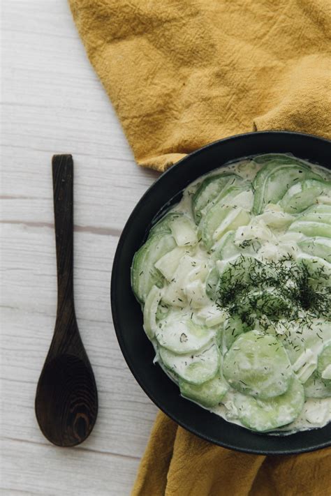 dads-creamy-cucumber-salad-sweet-peas-kitchen image