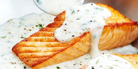 best-salmon-with-creamy-dill-sauce-recipes-food image