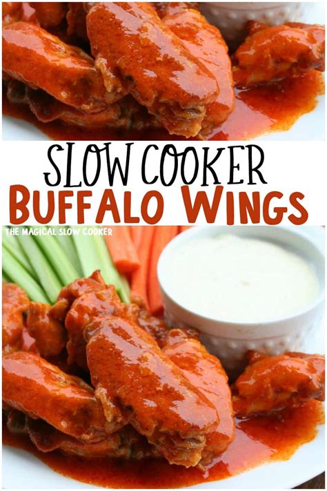 slow-cooker-buffalo-wings image