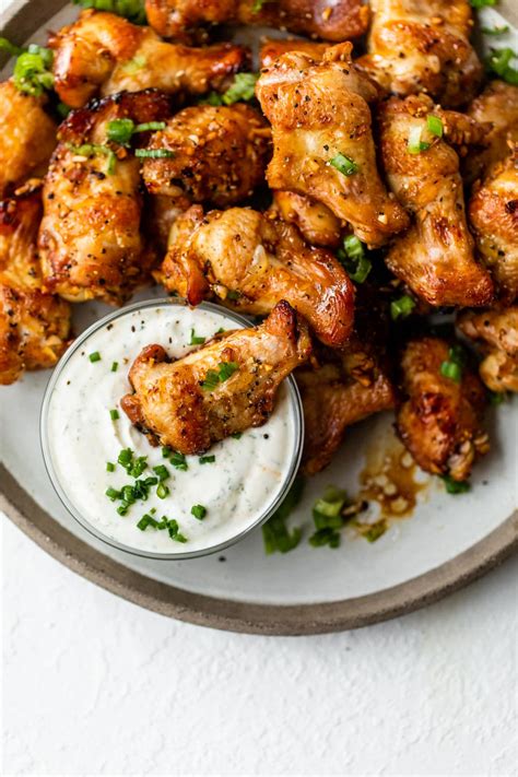 honey-garlic-chicken-wings-healthy-baked-wings image