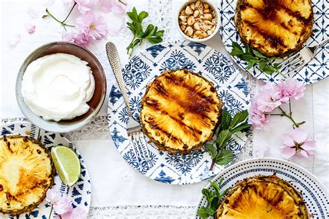 grilled-pineapple-with-coconut-whipped-cream image