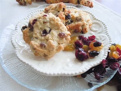 sweet-chewy-oatmeal-raisin-and-cranberry-cookies image