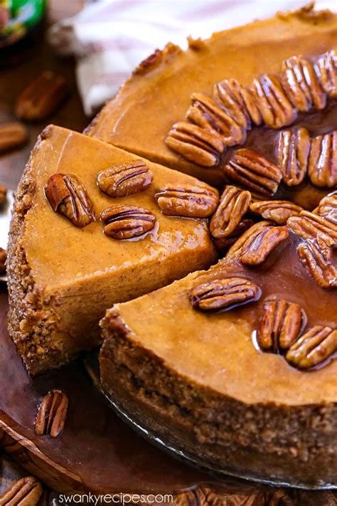 pumpkin-praline-cheesecake-swanky image