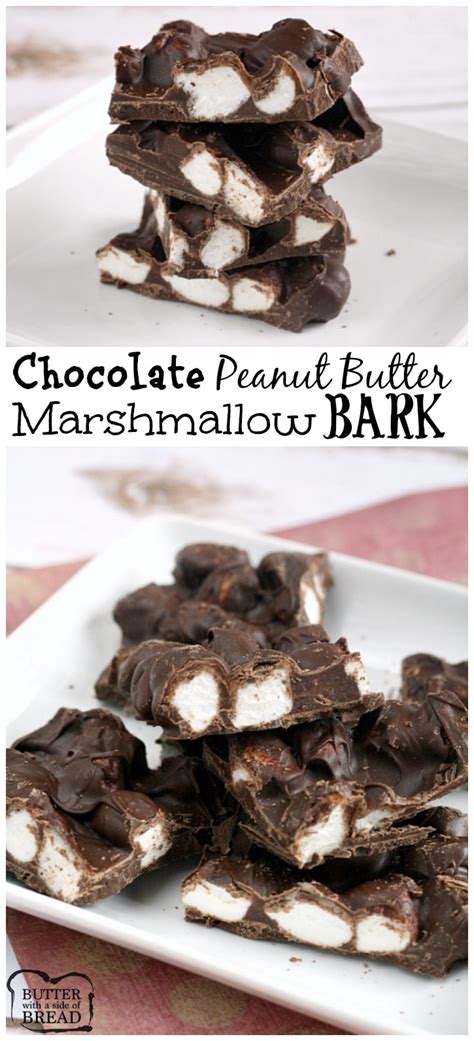 chocolate-peanut-butter-marshmallow-bark image