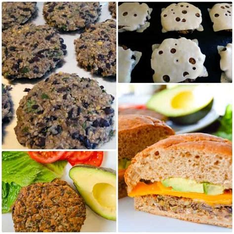 black-bean-chickpea-burgers-whole-made-living image