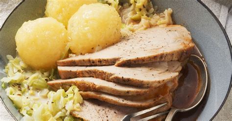 roast-pork-with-cabbage-and-dumplings-recipe-eat image