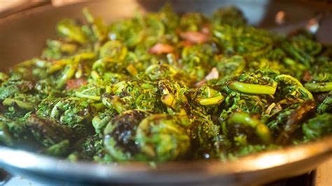 sauted-fiddleheads-meateater-cook image