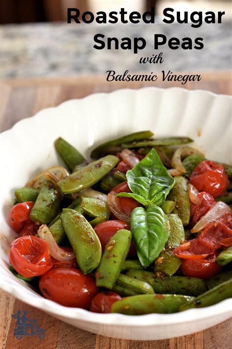 italian-balsamic-roasted-sugar-snap-peas image