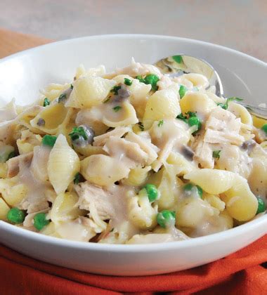 cheesy-tuna-noodle-casserole-campbells-food image