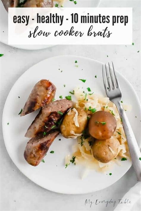 wisconsin-style-slow-cooker-brats-crockpot-beer image