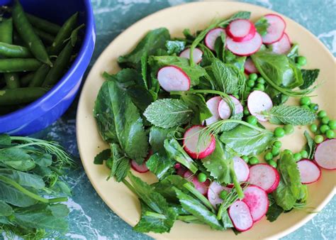 double-pea-mint-and-radish-salad-ceres-fair-food image
