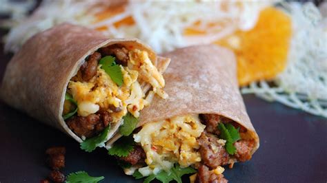 egg-and-chorizo-burritos-recipe-bon-apptit image