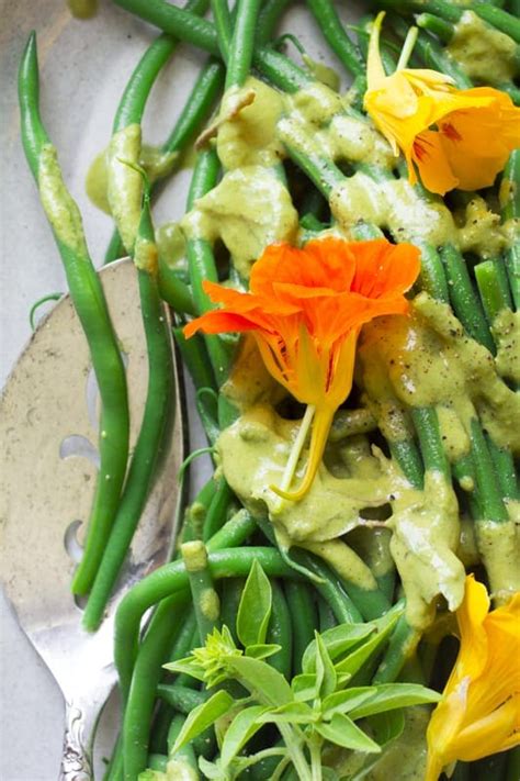 green-beans-with-basil-vinaigrette-healthy-seasonal image
