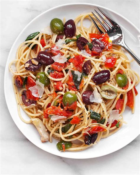quick-easy-antipasto-pasta-last-ingredient image