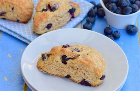 healthy-blueberry-scones-recipe-sparkrecipes image