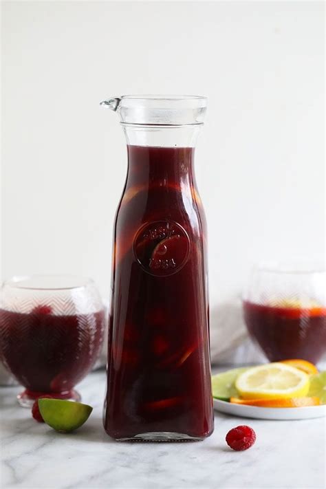 easy-red-wine-sangria-recipe-with-rum-fit-foodie image