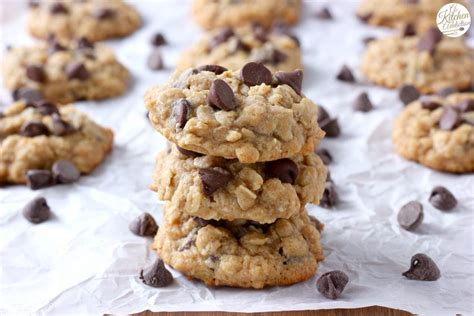 chocolate-chip-honey-oatmeal-cookies-a-kitchen image
