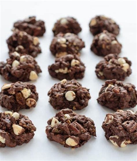 dark-chocolate-cookies-chewy-and-decadent-wellplatedcom image