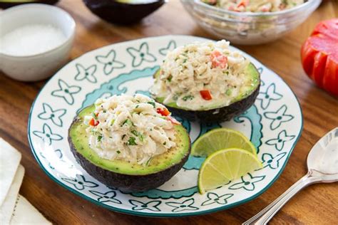 crab-stuffed-avocado-a-delicious-blue-crab-salad-with-fresh image
