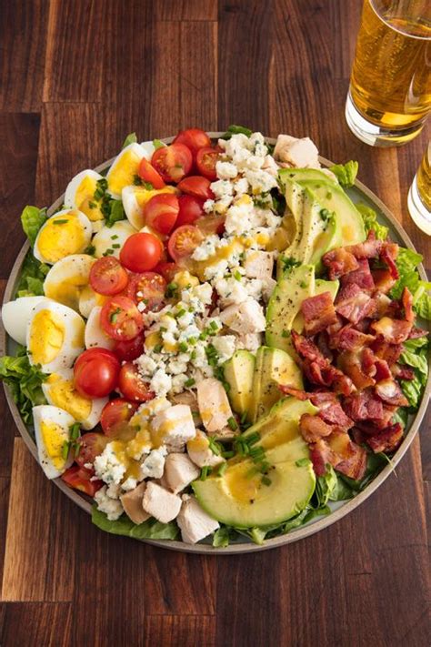 best-cobb-salad-recipe-how-to-make-cobb-salad-delish image