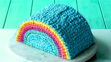 rainbow-piata-cake-tastemade image