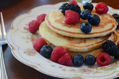 moms-buttermilk-pancakes-valeries-kitchen image