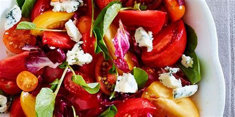 heirloom-tomato-salad-with-blue-cheese image