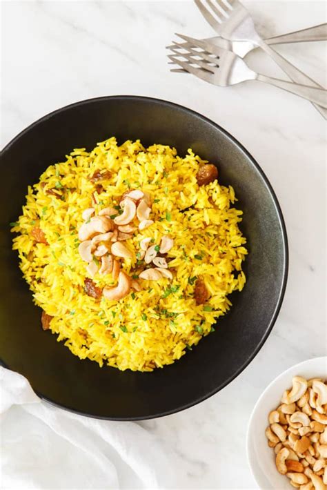 indian-yellow-rice-gluten-free-vegan-clean image