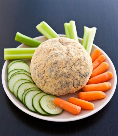 spinach-artichoke-cheese-ball-eclectic image