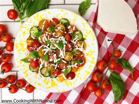 tomato-and-cucumber-salad-with-ricotta-salata image