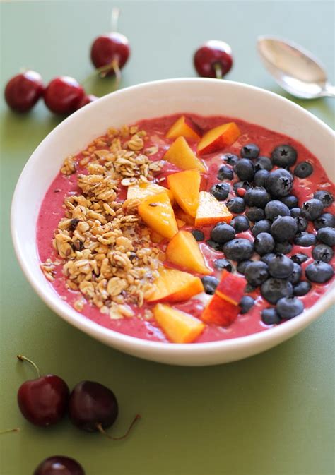 cherry-coconut-smoothie-bowl-the-roasted-root image