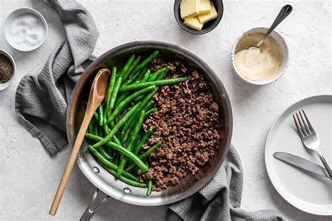 easy-one-pan-ground-beef-and-green-beans-ruled-me image