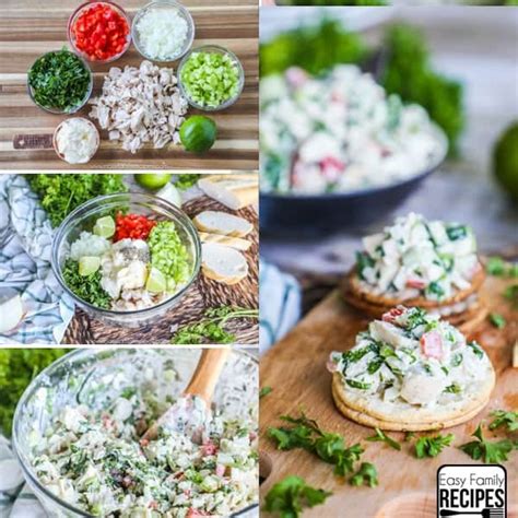 cilantro-lime-chicken-salad-recipe-easy-family image