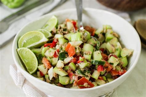 healthy-chayote-tuna-salad-recipe-latina-mom-meals image