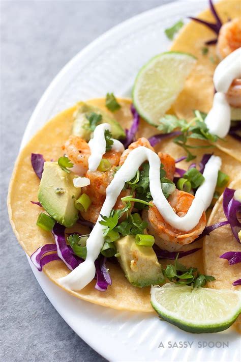 tequila-chili-lime-shrimp-tacos-a-sassy-spoon image