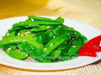 stir-fried-snow-peas-with-minced-garlic-recipe-china image