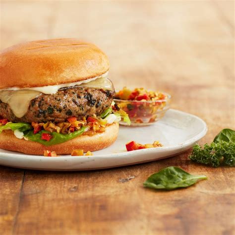 spinach-kale-turkey-burger-recipe-shady-brook image