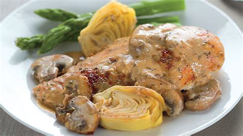 creamy-baked-chicken-with-artichokes-and-mushrooms image