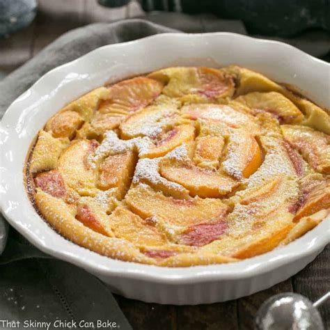 fresh-peach-clafoutis-that-skinny-chick-can-bake image