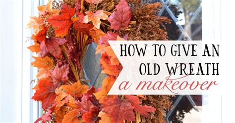 how-to-give-an-old-wreath-an-inexpensive-makeover image