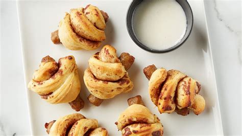 cinnamon-roll-wrapped-sausage-with-maple-dipping image