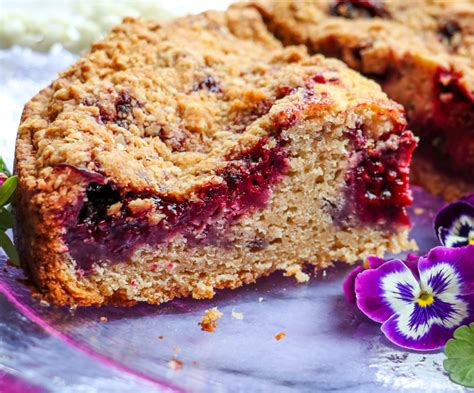 boysenberry-coffee-cake-with-oatmeal-and-brown image