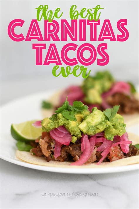 amazing-pork-carnitas-tacos-recipe-and-toppings image