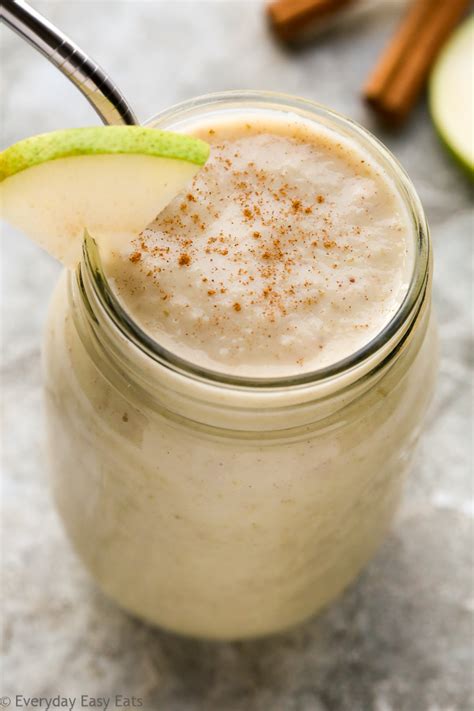 spiced-pear-smoothie-recipe-with-yogurt-everyday image